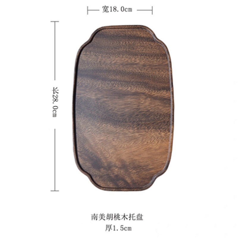 wooden plate
